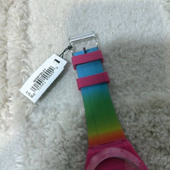 GUESS Casual Lifestyle Pink Rainbow Watch - Picture 7 of 9